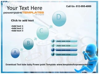 Test tube baby Powerpoint Template
