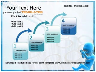 Test tube baby Powerpoint Template