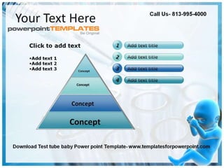 Test tube baby Powerpoint Template