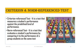 Example Test Criterion Test & types | PDF