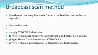 Test vector compression in Digital Testing | PPTX