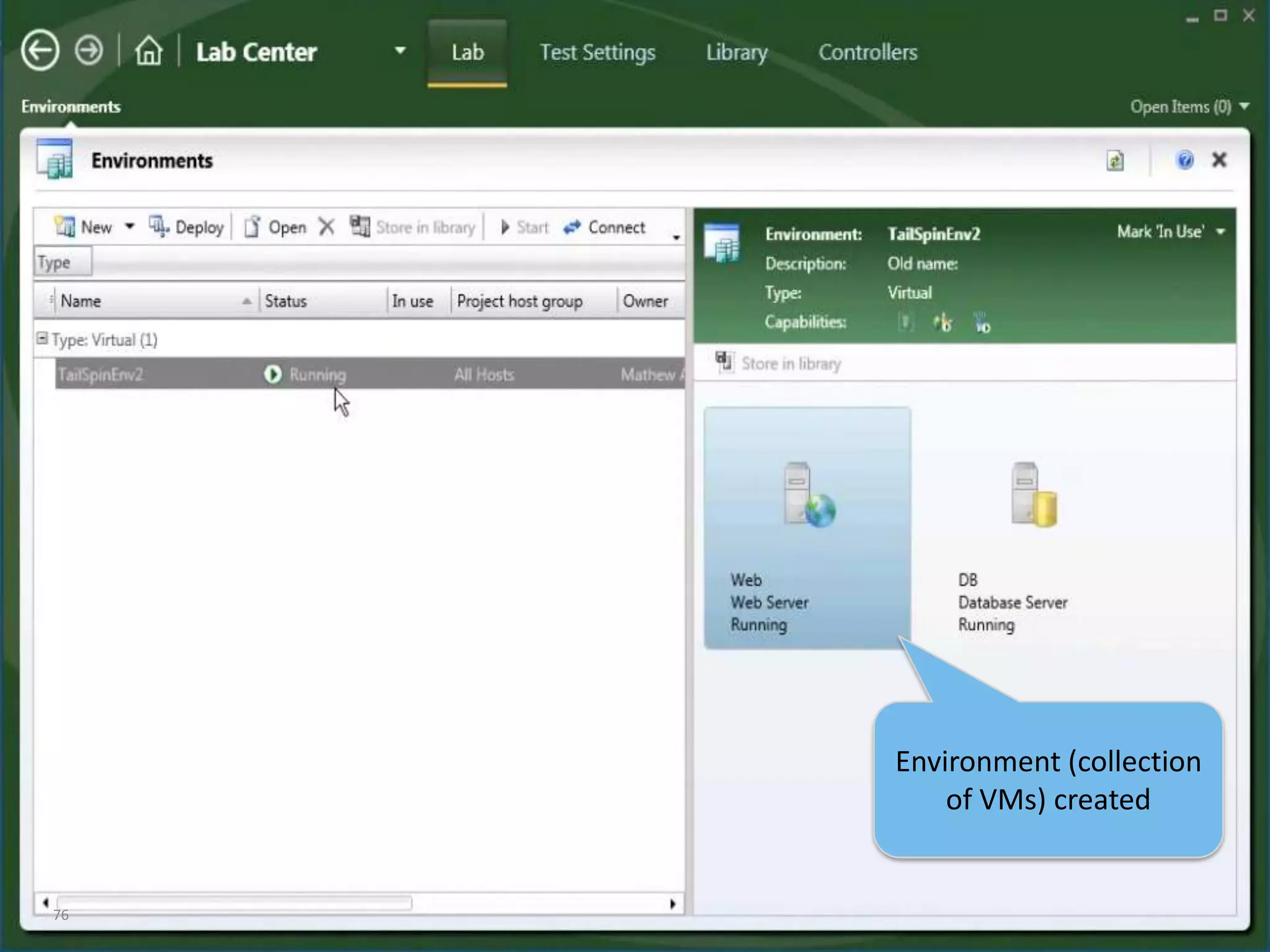Move back through execution history to locate defect
