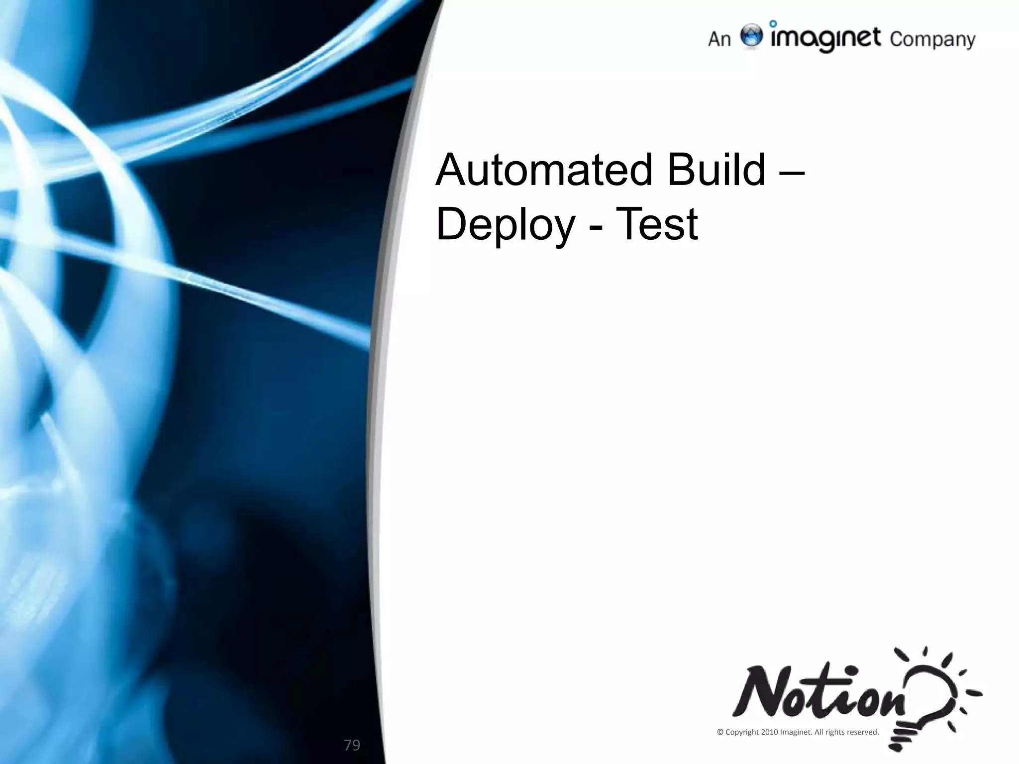 Test Impact AnalysisIdentifies tests impacted by code changes