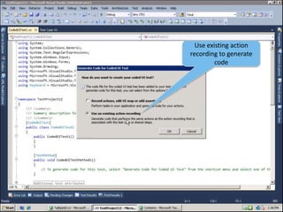 29Mark steps (pass/fail) during testingError free data entry of parameters using CTRL+V