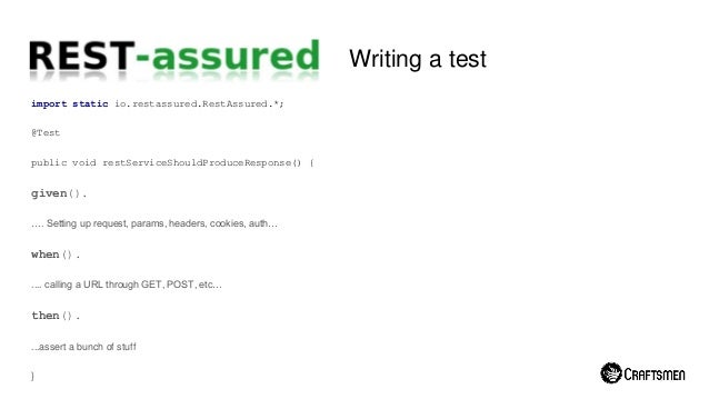 Test Your Microservices With Rest Assured