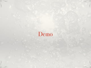 Demo
 