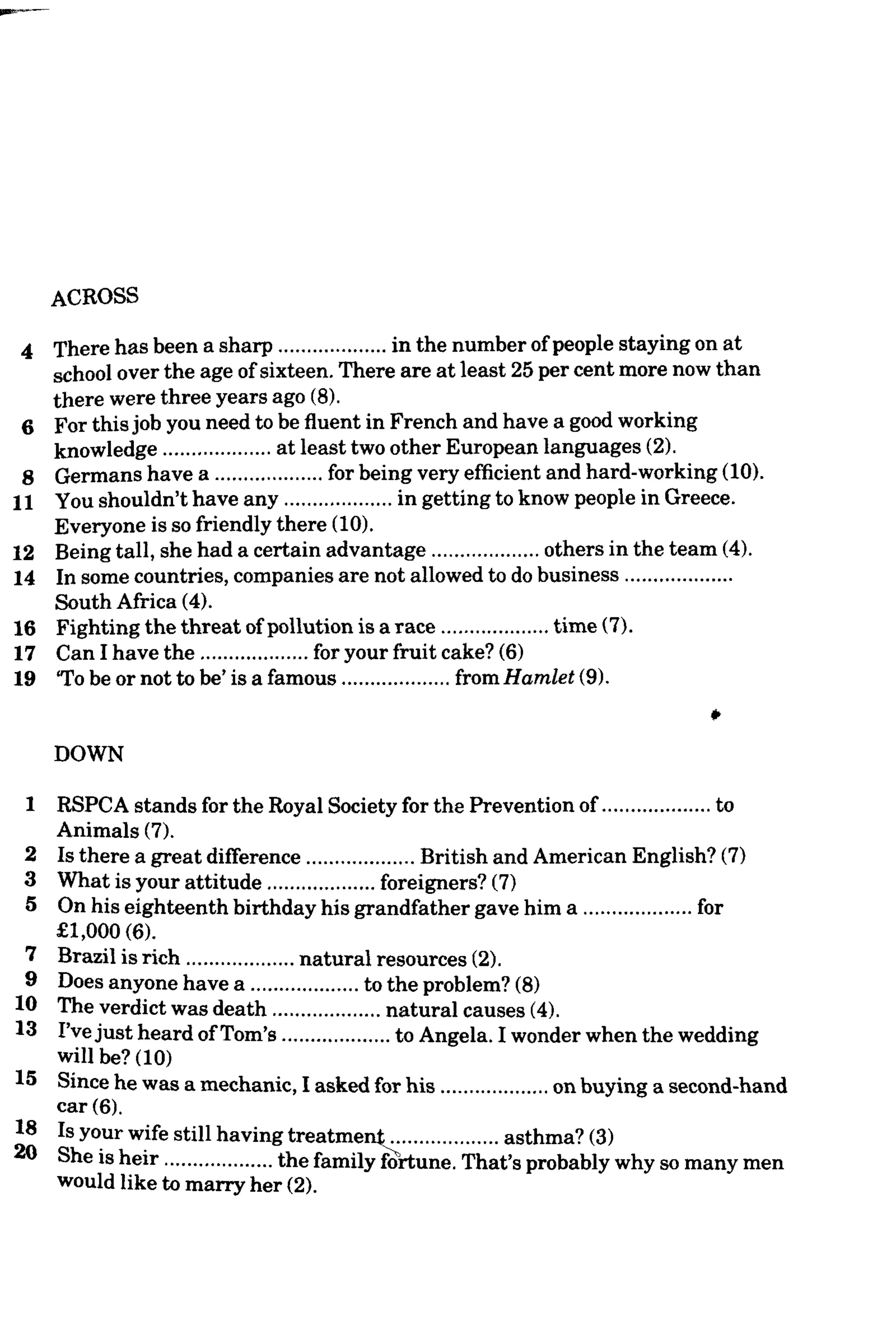 Test Your Prepositions Pdf Fitness And Exercise Healthy Living