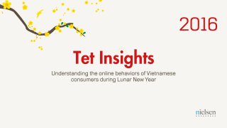 Online Consumer Behaviour Insight - Tet Holiday 2016