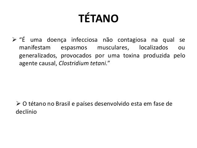 Tetano ok