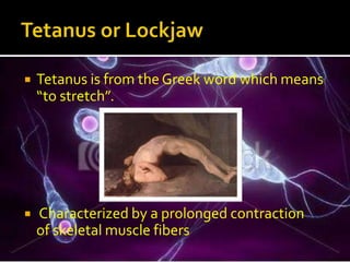 Tetanus | PPTX