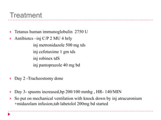 Robinex Tetanus | PPTX