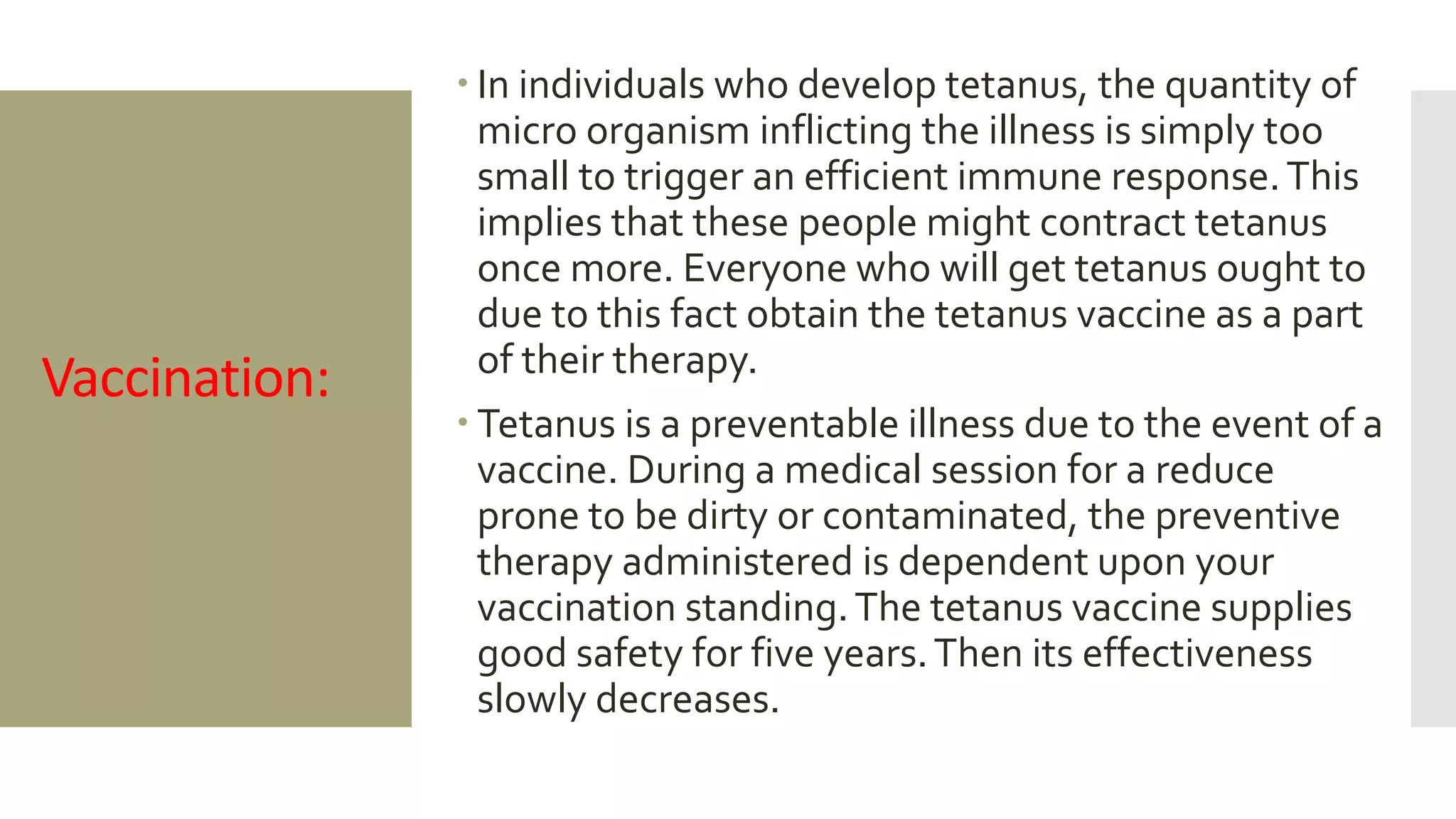 Tetanus |Causes | Signs and symptoms| All aspects - medical discussion ...