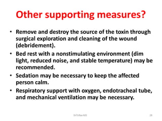 tetanus.pptx, introduction, pathophysiology | PPTX