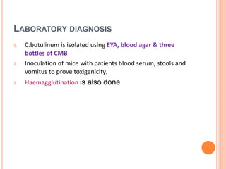 Tetanus and botulism PG | PPTX