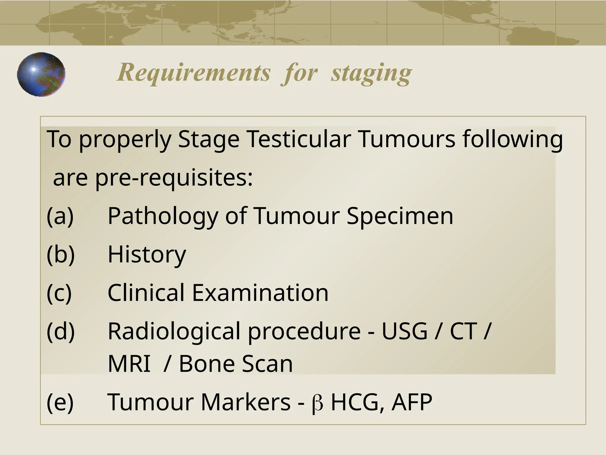 Testicular Tumors - Residency Med School | PPT