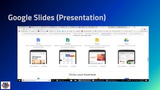 Google Slides (Presentation)
 