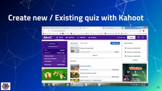 Create new / Existing quiz with Kahoot
85
 