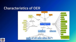 Characteristics of OER
 
