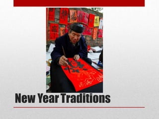New YearTraditions
 