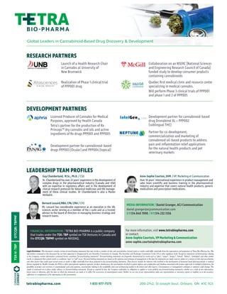 Tetra Bio-Pharma Media Fact Sheet