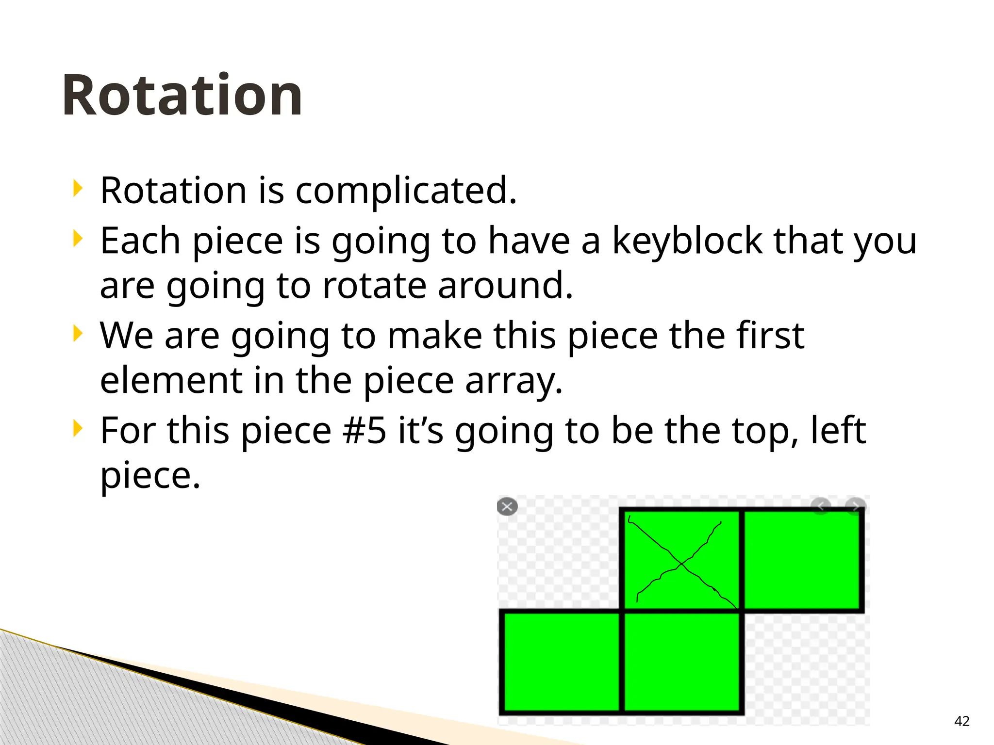 Tetris game rules and program algorythm. | PPTX
