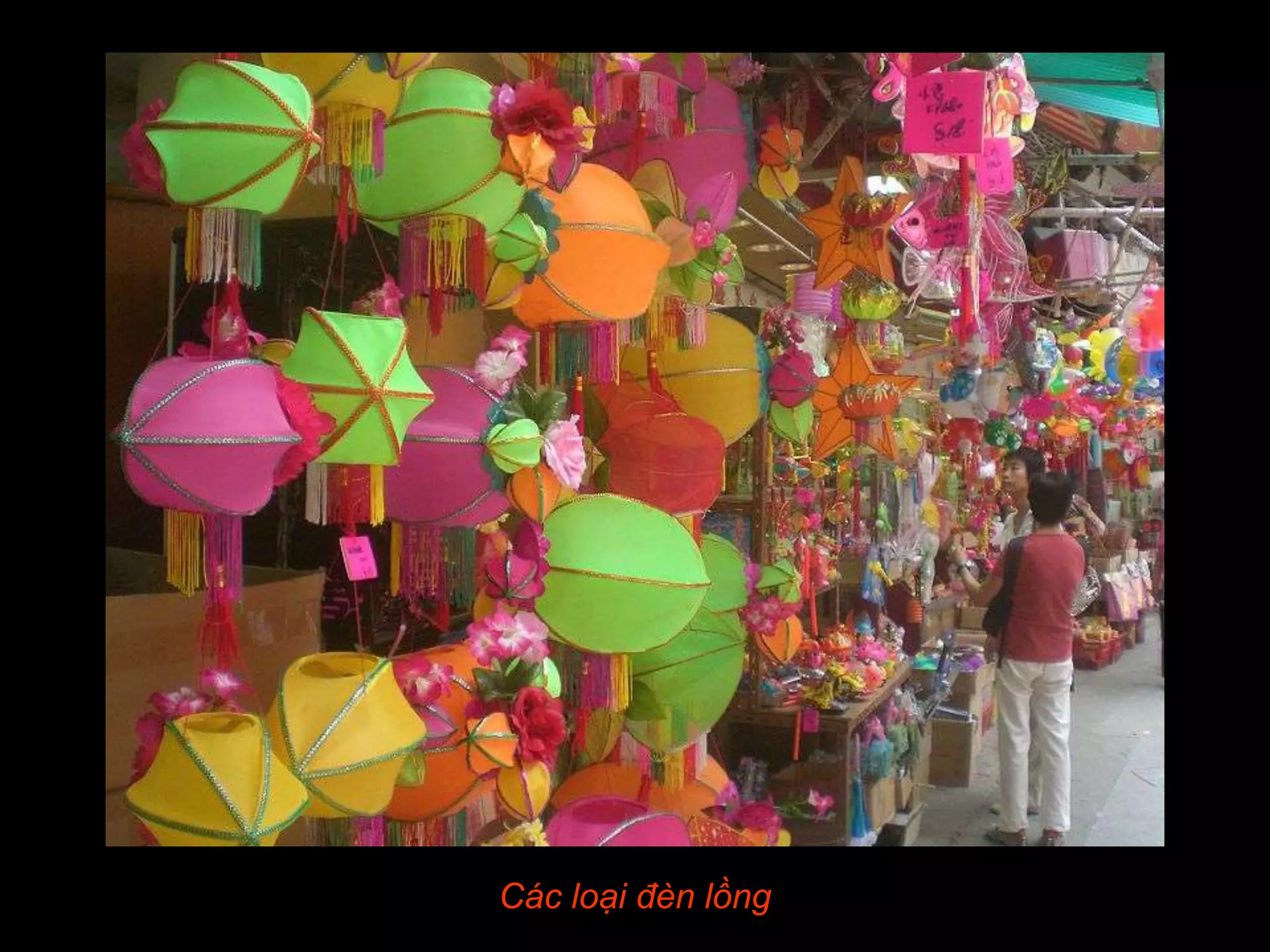 Các loại đèn lồng
 