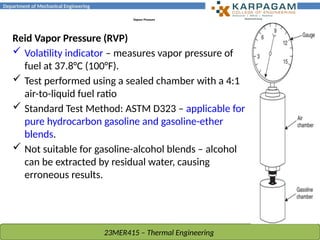 Comprehensive Study on Properties and Combustion of Fuels in Thermal ...