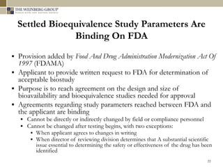 Bioequivalence & Bioavailability | PDF