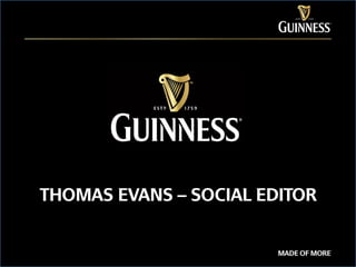 Guinness Facebook Posts 2013 - 2014