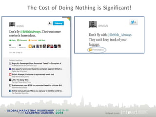 The Cost of Doing Nothing is Significant!
 