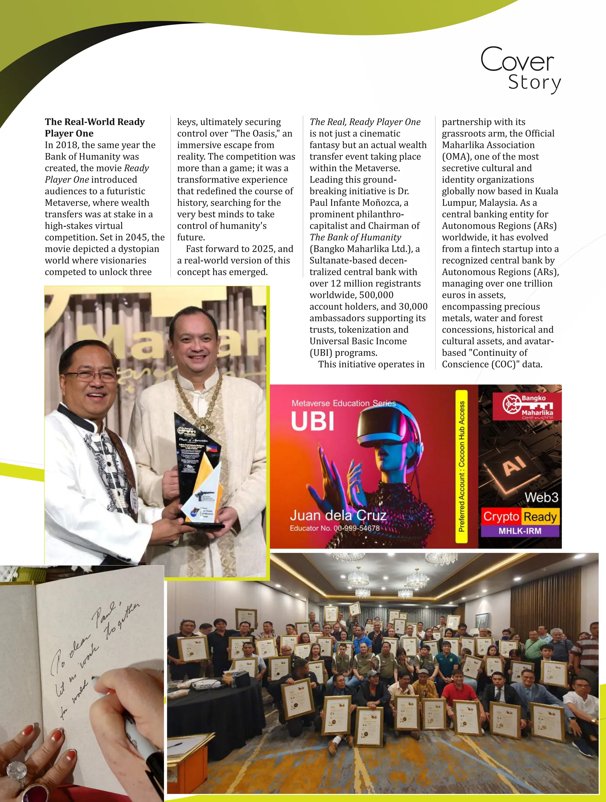 Paul Infante Monozca The Real Ready Player One | PDF