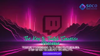 Upgrade your Twitch game with Sociocosmos | PDF