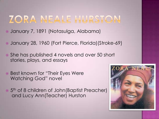 their eyes were watching god | PPT