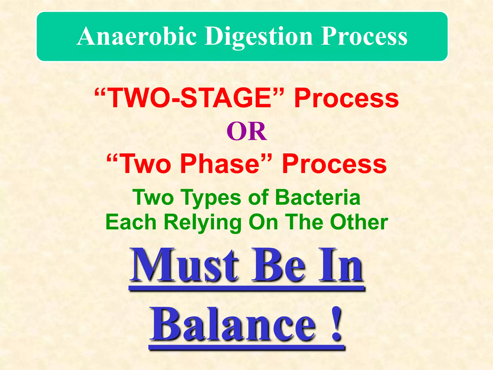 ANAEROBIC SLUDGE DIGESTION PROCESS | PPTX