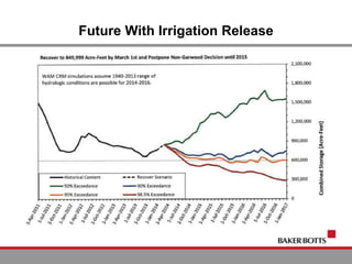 Future With Irrigation Release
 
