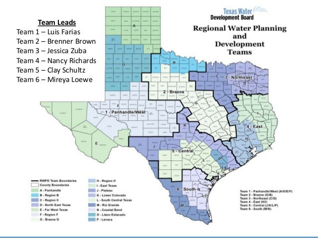Texas water development board update 3.6.14