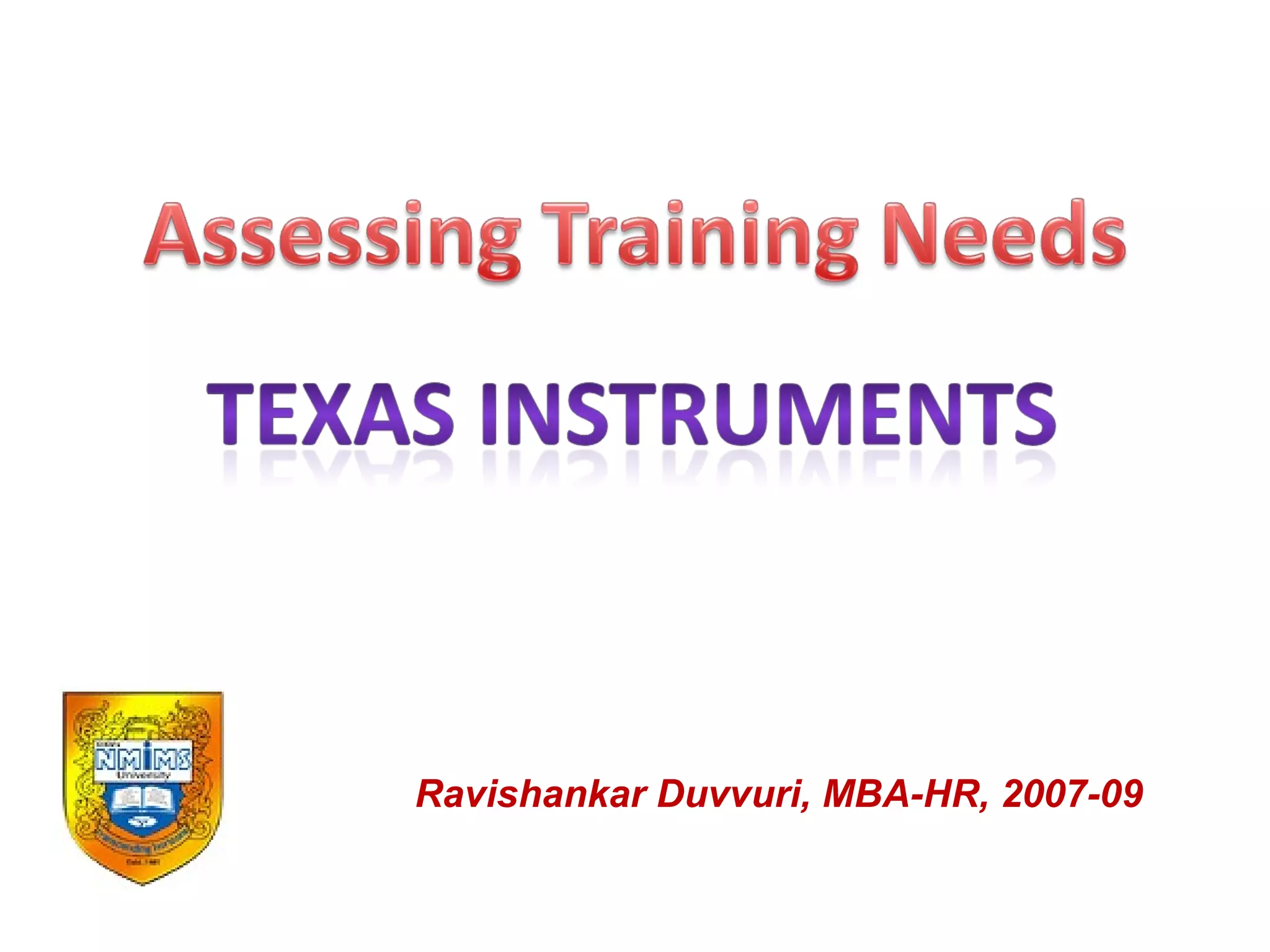 Ravishankar Duvvuri, MBA-HR, 2007-09 