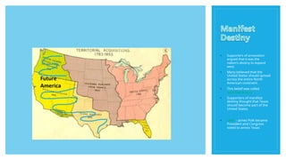 TEXAS AND THE MEXICAN WAR-Powerpoint presentation | DOC