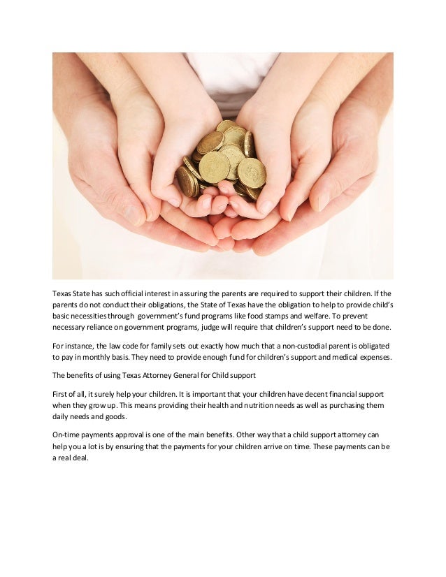Texas Attorney General Child Support