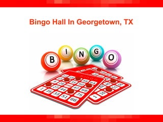 Bingo Hall In Georgetown, TX  