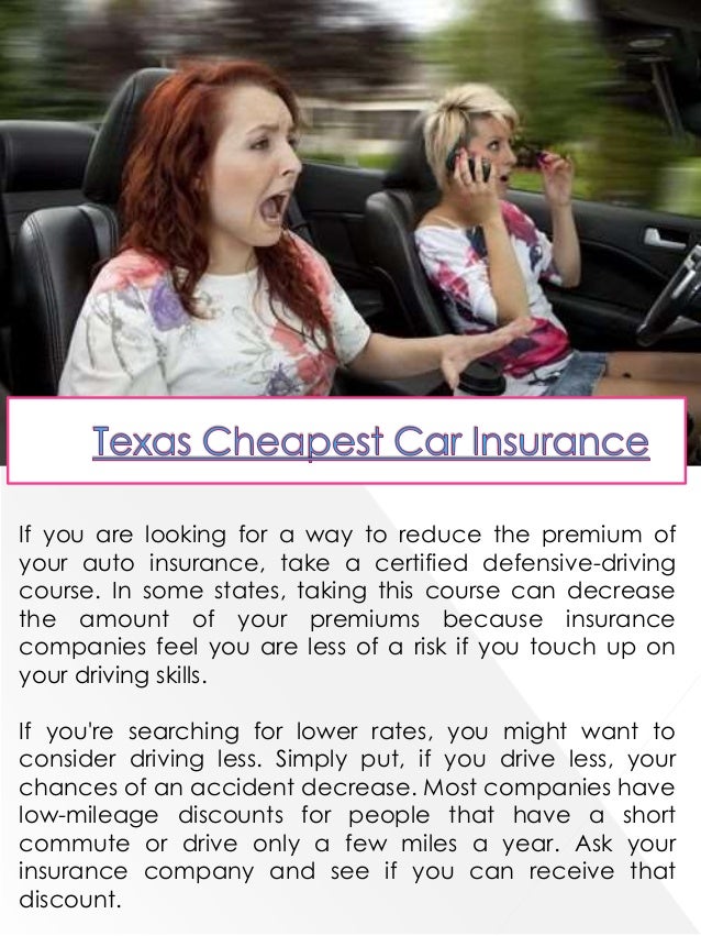 Texas Cheapest Car Insurance