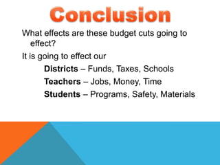 Less training offered