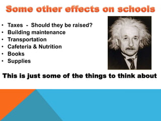 Not all bad newsSome programs will not take a hit and even increaseDo you think this is right? Or do you think all programs should be hit equally?