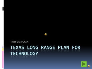 Texas Long Range Plan for Technology Texas STaR Chart 