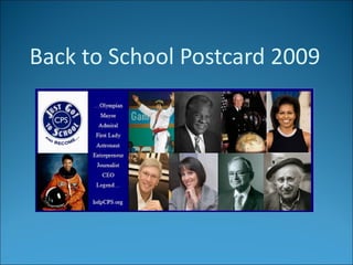 Back to School Postcard 2009 