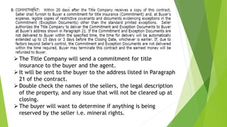 Promugated Texas Promulgated Contract Forms | PPTX
