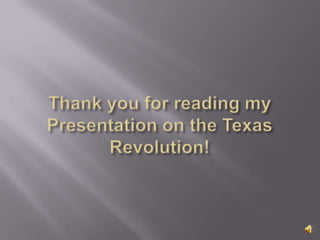 Texas Revolution Pptx