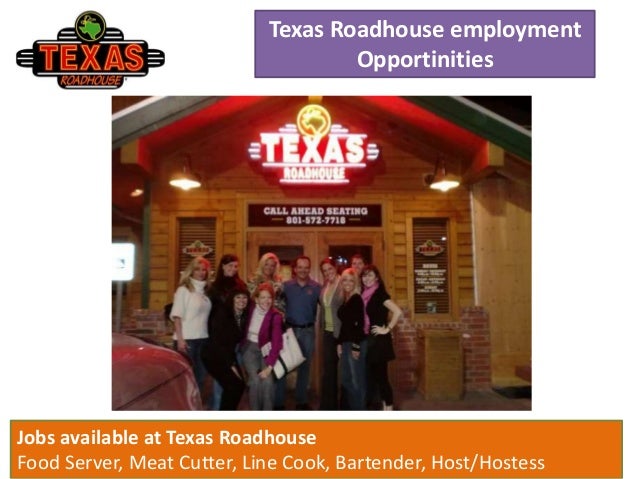 texas roadhouse employment application