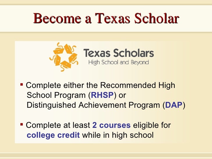 Texas Scholars