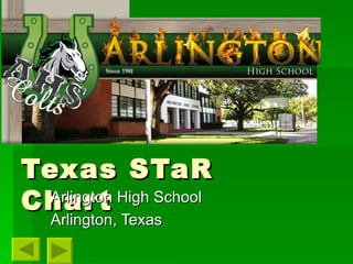 Texas STaR Chart Arlington High School Arlington, Texas 